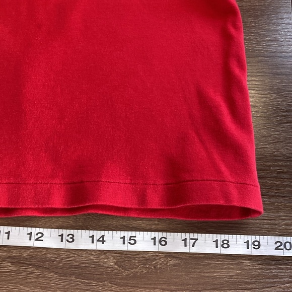 Vintage 90’s Womens Large Red Polo Ralph Lauren Turtle Neck EUC - Picture 7 of 8